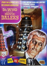 DOCTOR WHO PETER CUSHING BLACK