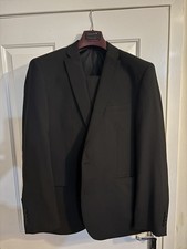 Men’s Suit From Slaters, jacket 44r, trousers 42 small 