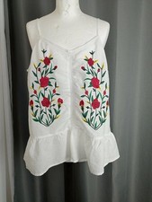 Strappy Top 20 White Cotton