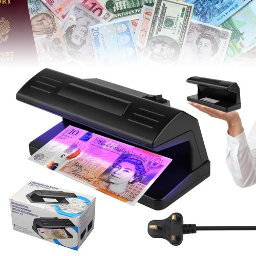 Note checker for counterfeit - for,