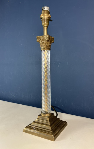 Vintage corinthian lamp - corinthian,