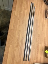 MG MAGNETTE ZA ZB 3 x CHROME DOOR MOULDINGS