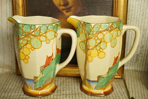 Rare pair antique clarice - rare,
