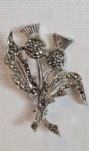 Vintage marcasite scottish - vintage,