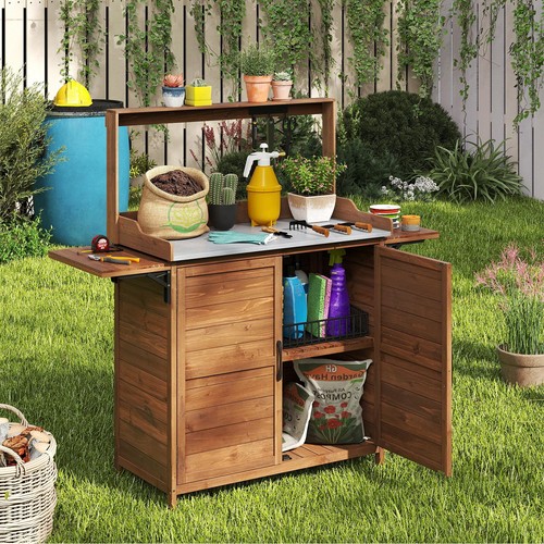 Outdoor potting bench - outdoor, tabletop