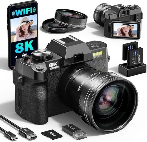 Digital cameras 64mp 16x - digital,