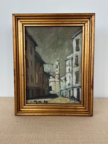 Vintage italian original oil - italian,