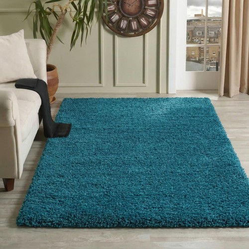 Modern teal blue small - blue,