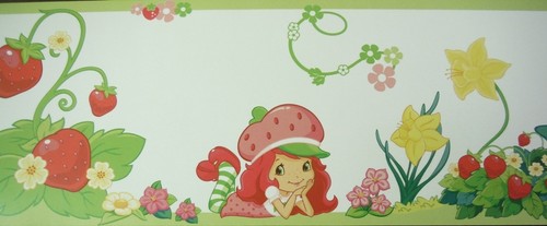 Kids border strawberry - -,