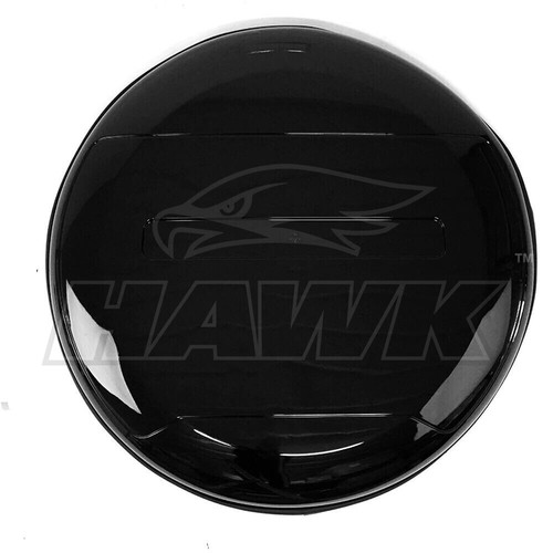 Black rear spare wheel - spare, cover