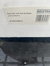 Bristan Bath Filler With Pop