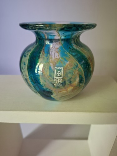 Mdina glass bud - mdina, approx