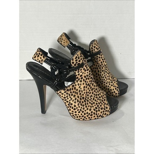 Calvin klein real - fur, leopard
