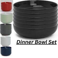 Dinner Bowl Set Lightweight &