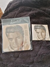 ELVIS PRESLEY New Sealed COASTER and a Magnet same design MEMORABILIA