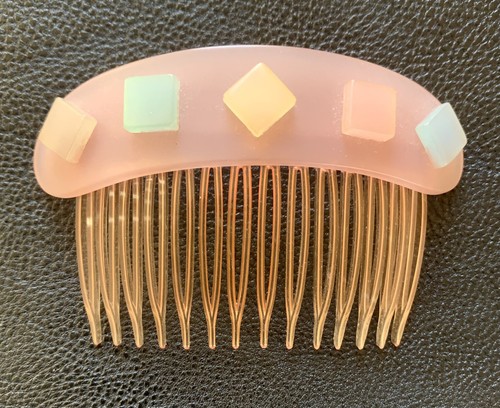 Vtg hair side comb - side,