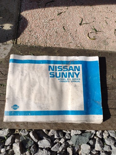 Datsun nissan sunny b11 owners - nissan,