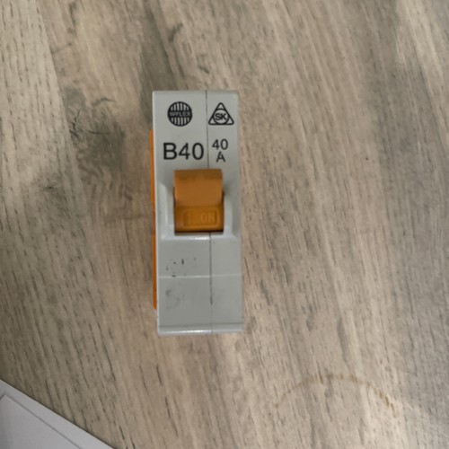 Wylex 40a type - b, push/plug-in