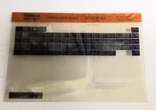 Yamaha DT 125 R 3RN6 93 Spare Parts List Microfiche (Sept 92) New Old Stock.