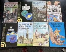 COLLECTION OF 8 LADYBIRD BOOKS - TRICK & MAGIC, RADIO, CAMERA, etc
