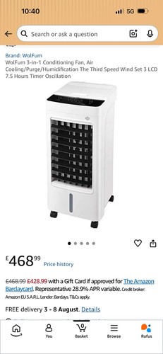 60w evaporative air - evaporative, cooler