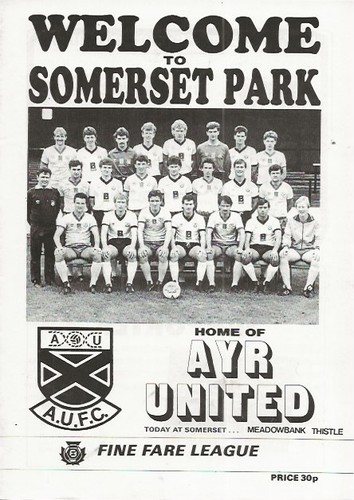 Ayr united meadowbank - united,