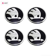 Skoda Wheel center caps 56mm Scala Rapid Fabia Octavia Roomster