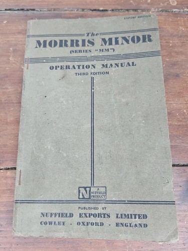 The morris minor - morris, series