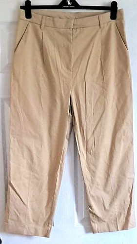 Primark beige pleated tapered - primark,