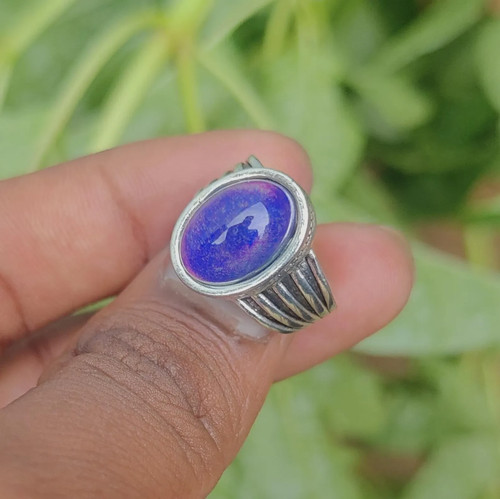 Color changing mood ring 925 - color,