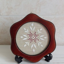 Vintage Lefkara Lace Wood