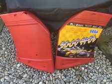 SEGA Racer Arcade Machine - Plastic Side Panels - SCUD Race Red