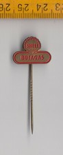Vintage SHELL Oil Fuel Petrol stick pin badge Logo 1960s Station Pump Gasoline
