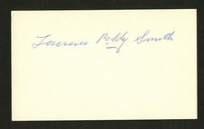 Paddy Smith d.1990 signed autograph auto 3x5 index card Baseball Player 7104