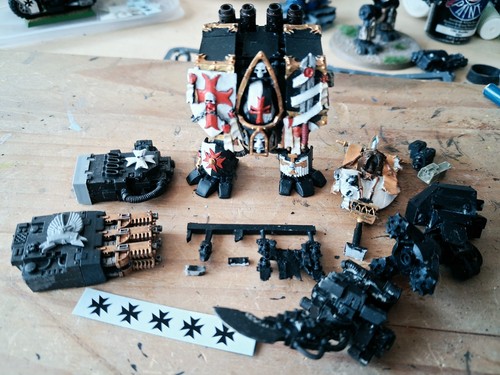 Wh40k space marines black - fw,