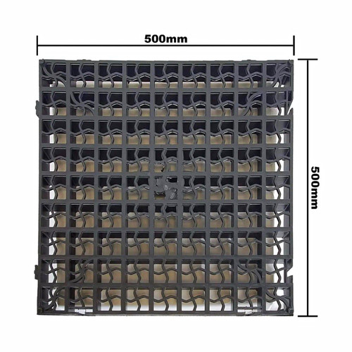 Plastic gravel grass - plastic, 10