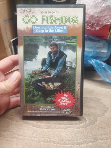 Vintage fishing vhs - fishing,