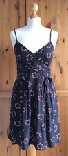 Topshop Dress 10 38 Black Star