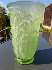 Jobling Glass Celery /Flower Vase.