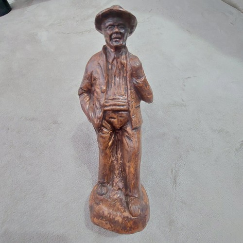 Vintage resin sculpture old - sculpture,