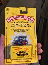 1992 Matchbox Original Limited