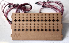 MEGAPOINTS 24 BUTTONS AND 24 GREEN/GREEN LED PAIRS MOUNTED IN PANEL BOARD