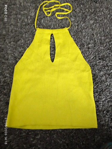Primark green ribbed knit - green,