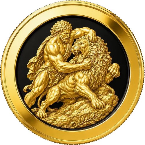Hercules and the nemean - hercules, lion