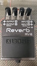 Boss RV-6 Reverb Pedal - not stomped on!