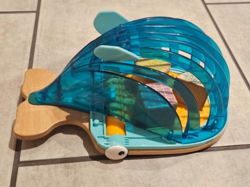 Wooden whale shape sorter - shape,