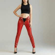 Women pvc pants with - women’s,