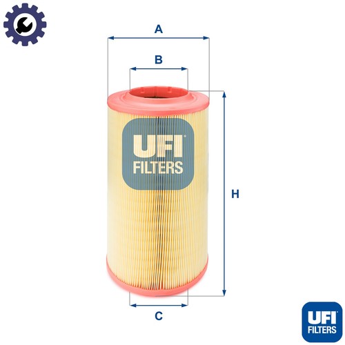 Air filter 628 - filter, 27.628.00