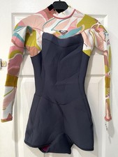 Roxy 2/2mm Syncro - Back Zip Springsuit / Wetsuit for Women Size 4