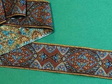 3 METRES Brown Turquoise and